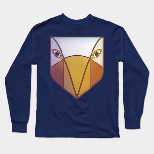 Tribal bird mask Long Sleeve T-Shirt